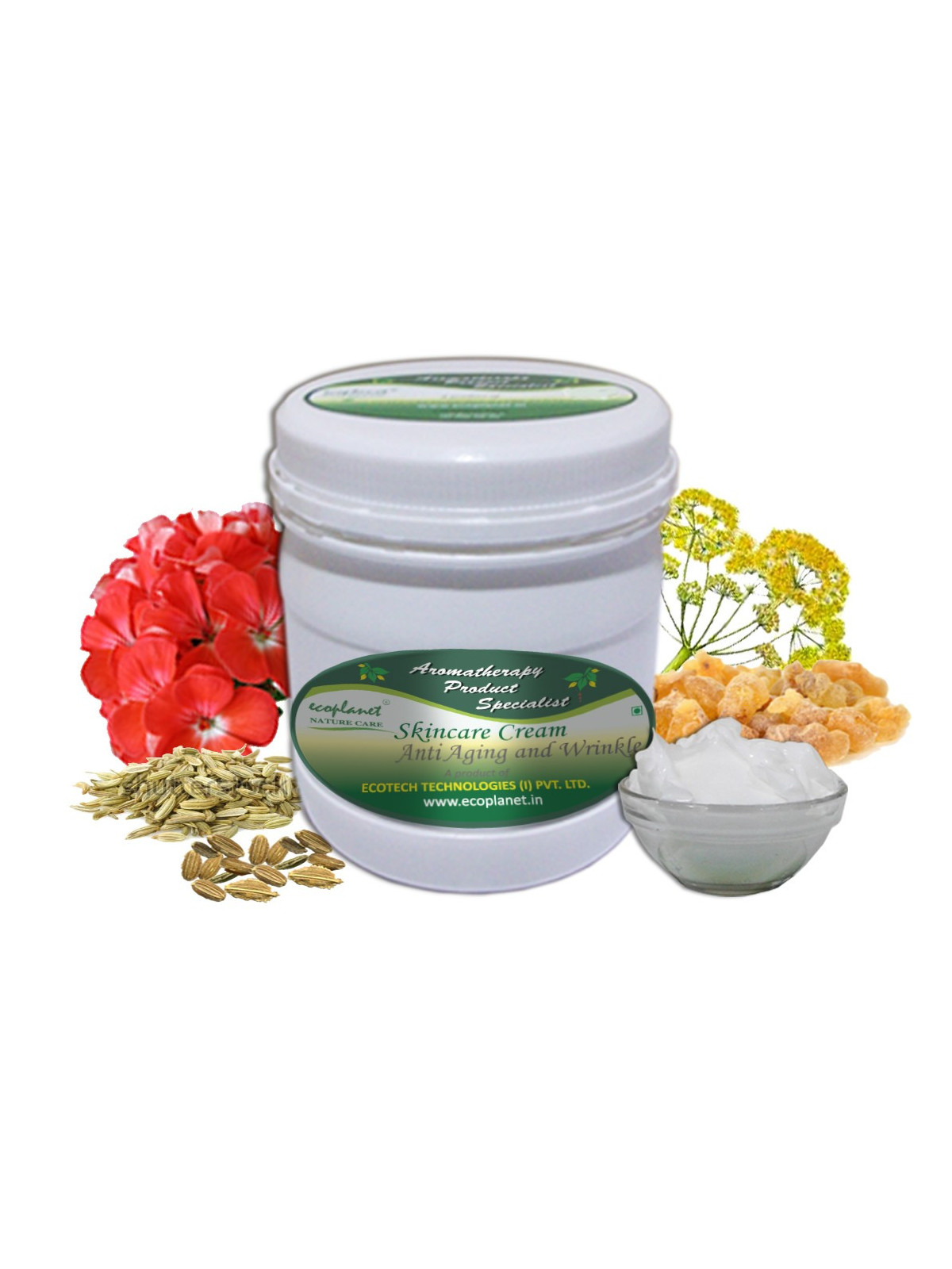 Aromatherapy Cream with Anti Aging and Wrinkle Properties