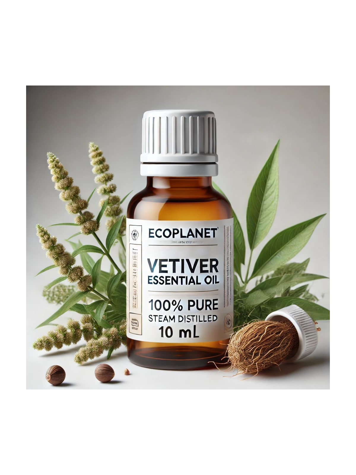 ecoplanet Vetiver Essential Oil (10 ml)