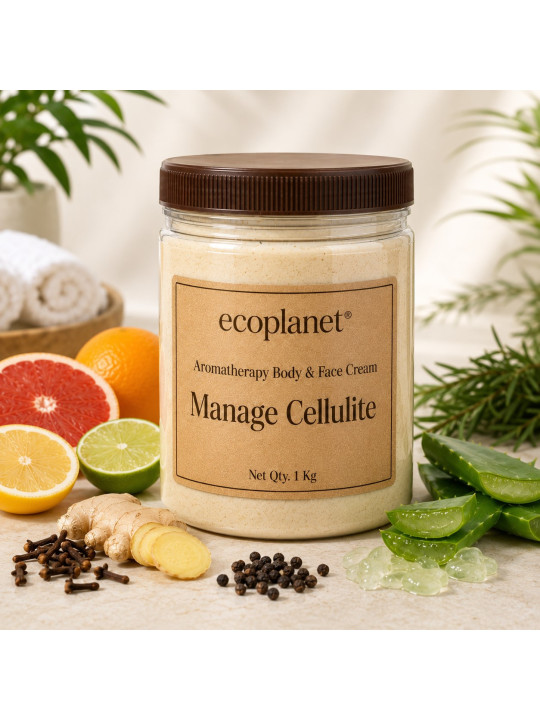 Professional Aromatherapy Body & Face Massage Cream
Manage Cellulite • Nourish • Revitalise