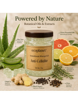 Professional anti-cellulite gel for spa salon and wellness body care
