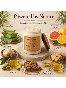 Powered by Aloe Vera, Shea Butter, botanical oils and essential oils.