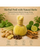 EcoPlanet Herbal Massage Potli 250 g | Aromatherapy Herbal Compress for Spa & Wellness