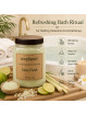 Aromatherapy Bath Salt With Lime Lemongrass