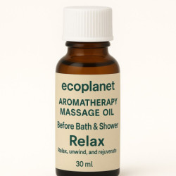 Aromatherapy Massage Oil Before Bath & Shower - Relax | 30 ml