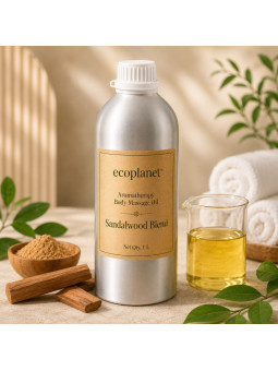EcoPlanet Sandalwood Massage Oil 1 L