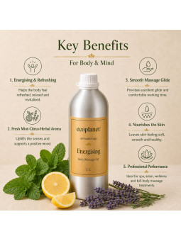 energising massage oil benefits for body and mind.
