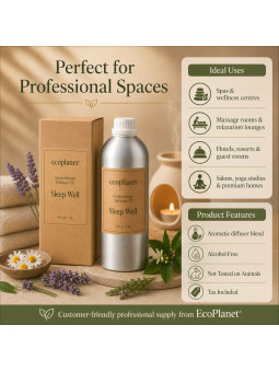 Sleep Well diffuser oil for spas, hotels and wellness centres