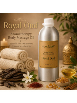 Royal Oud luxury for every massage ritual.