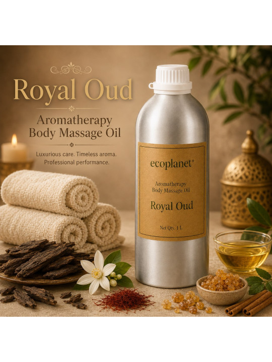 Royal Oud luxury for every massage ritual.