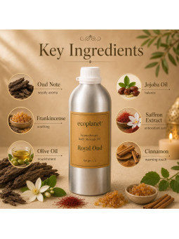 Botanical oils blended with rich oud-inspired notes.