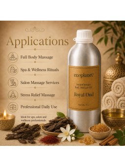 Ideal for spa, salon and wellness massages.