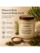 Mineral-Rich Seaweed Body Scrub
Helps smooth rough skin and refresh dull-looking body skin.