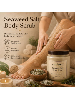 Professional Exfoliation Treatment
Ideal for body polishing and spa exfoliation rituals.