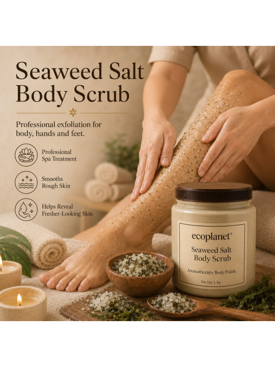 Professional Exfoliation Treatment
Ideal for body polishing and spa exfoliation rituals.