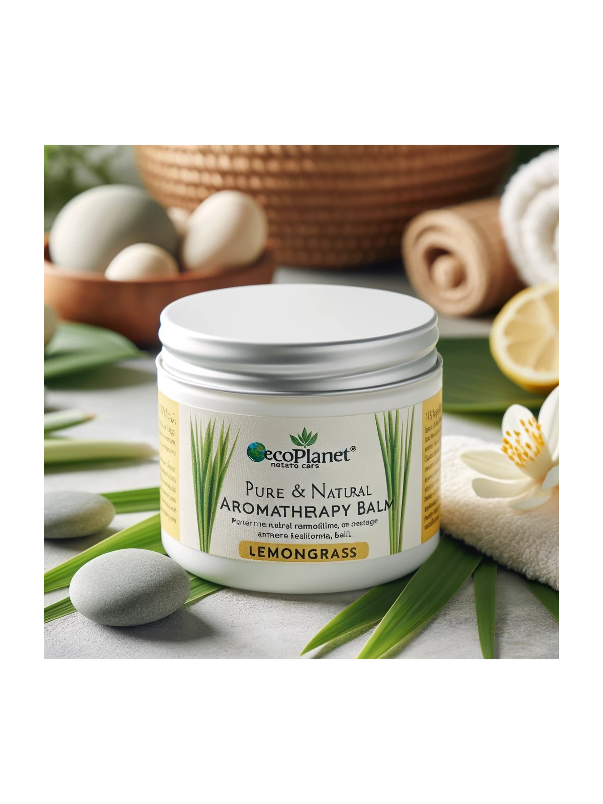 Aromatherapy Balm Lemongrass Blend - 1000g | EcoPlanetStore