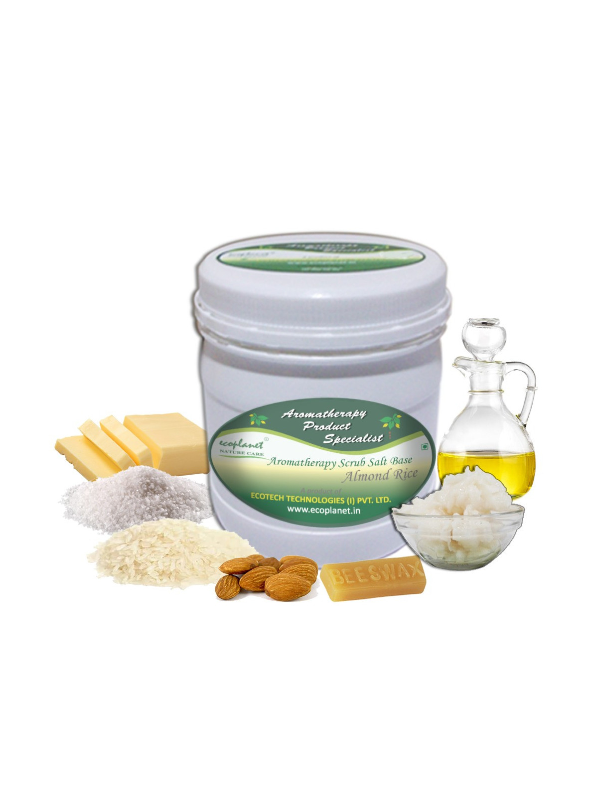 Salt Scrub Almond Rice 1 Kg