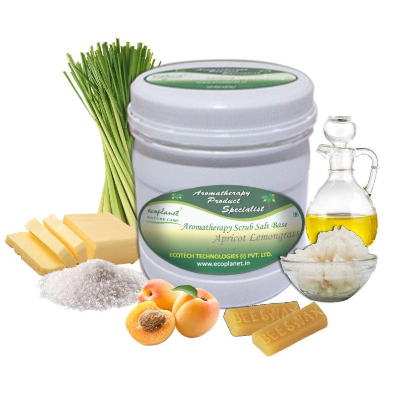 Salt Scrub Apricot Lemongrass 1 Kg