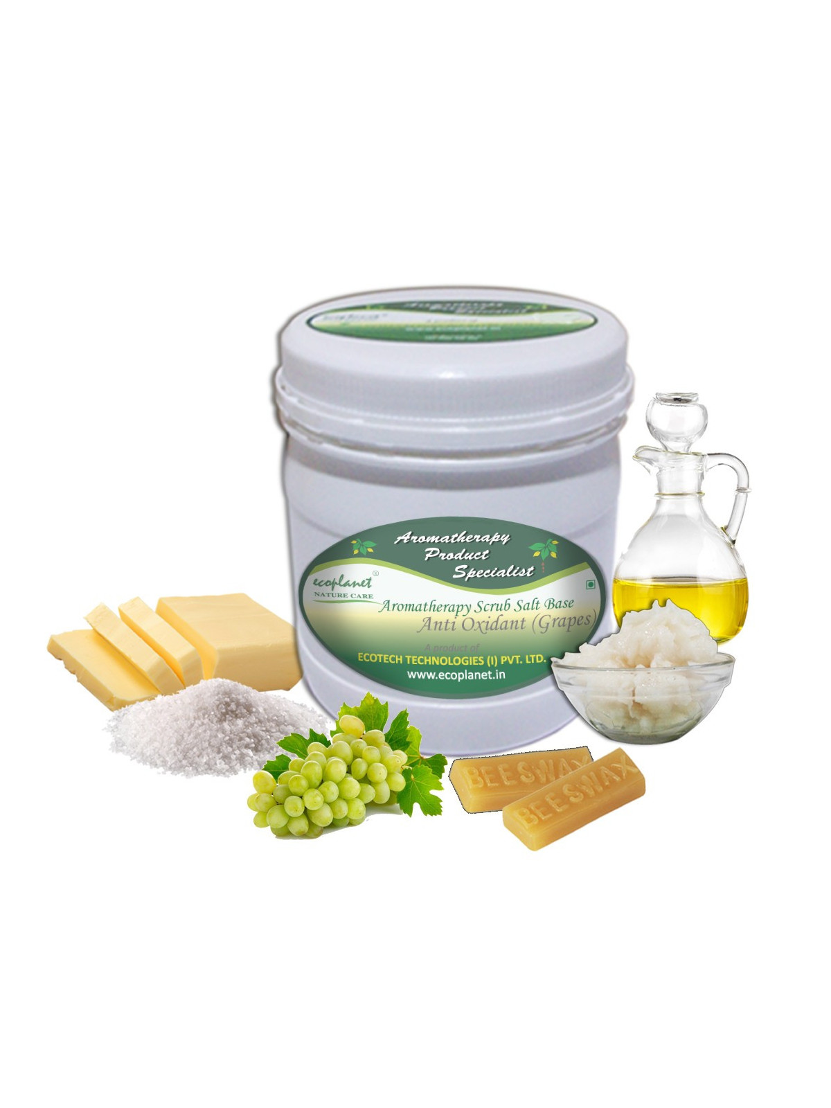 Salt Scrub Anti-Oxidant Grapes 1 Kg