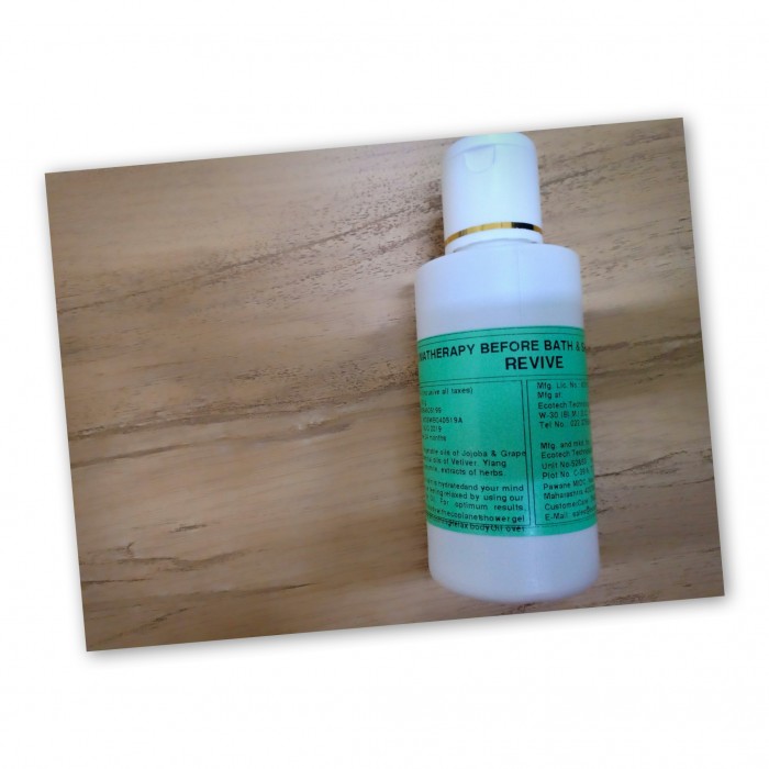 ecoplanet aromatherapy before bath & shower oil - Revive