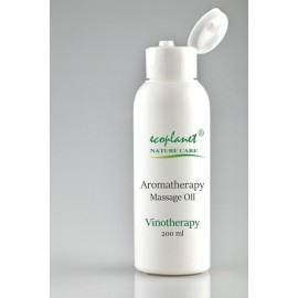 ecoplanet aromatherapy massage oil with vinotherapy properties 200 ml
