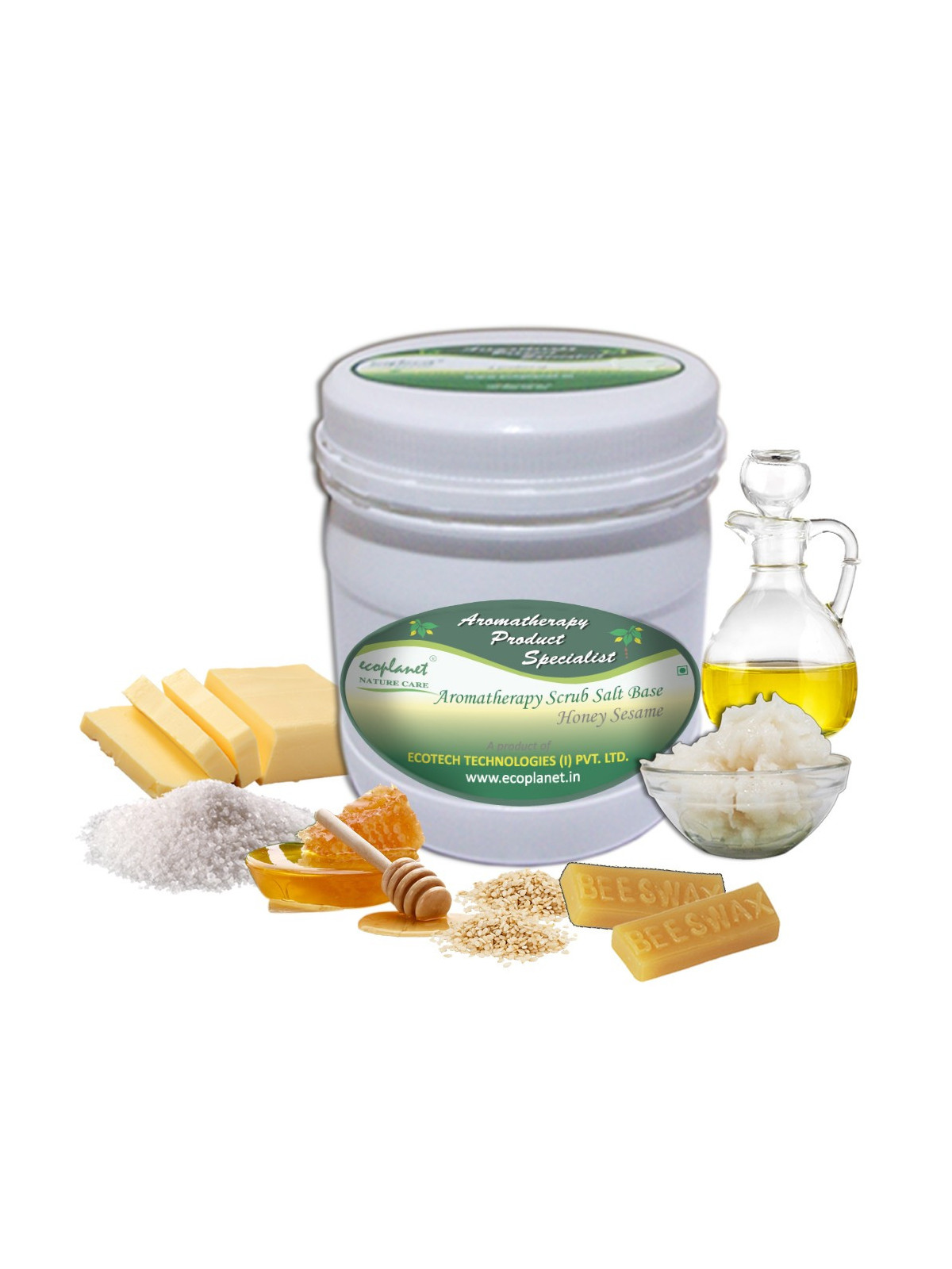 Salt Scrub Honey Sesame 1 Kg