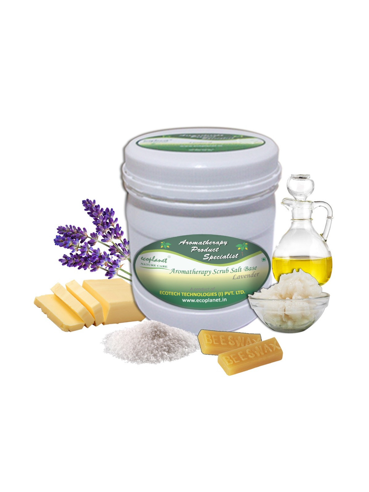 Salt Scrub Lavender Patchouli 1 Kg