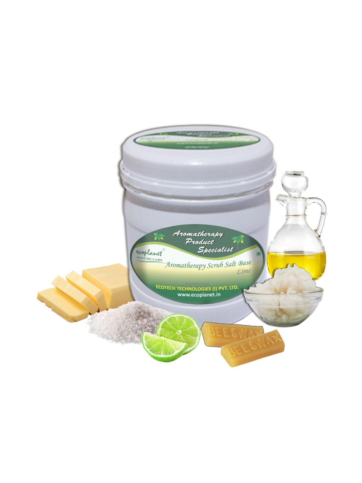Salt Scrub Lime 1 Kg