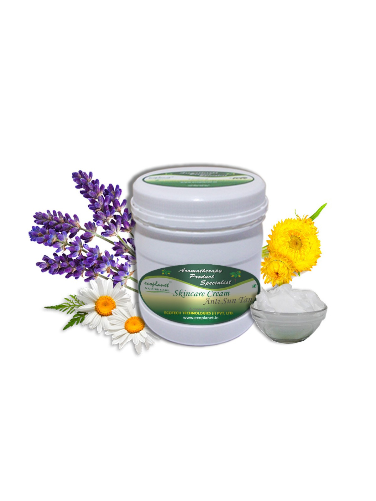 Aromatherapy Cream With Sun Tan Removal Properties