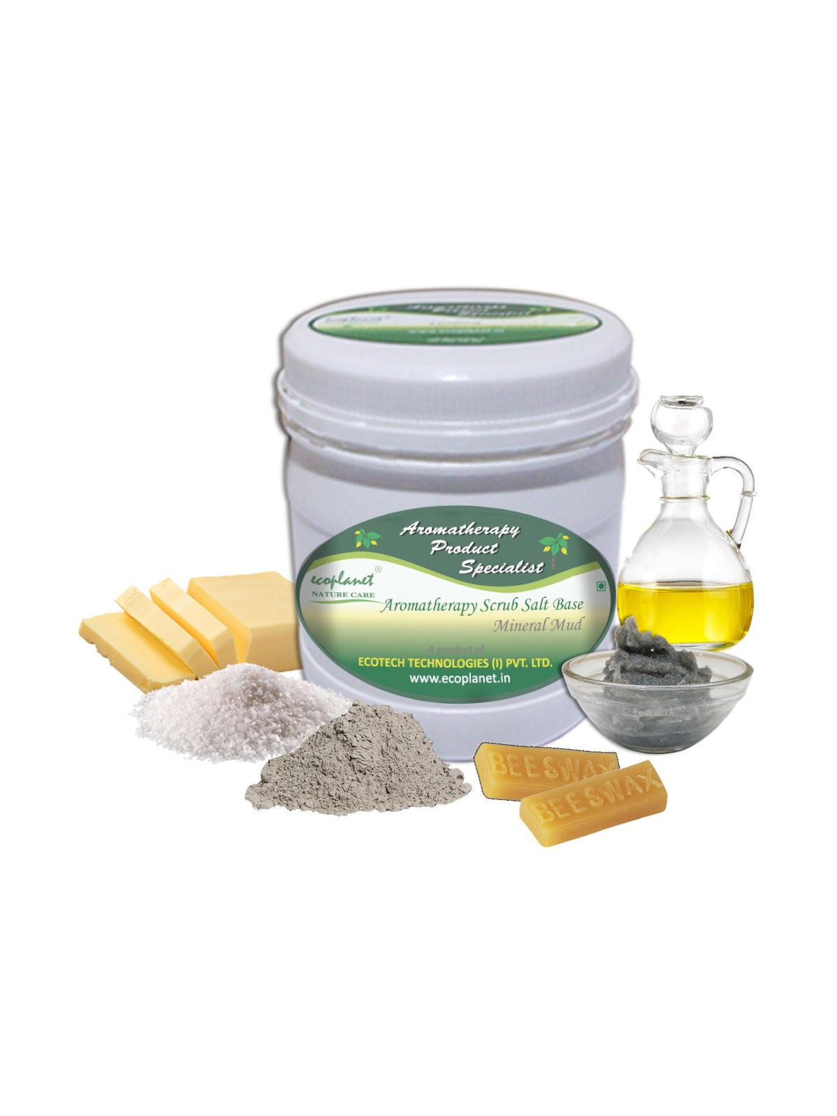 Salt Scrub Mineral Mud 1 Kg