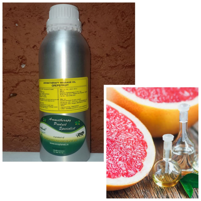 ecoplanet aromatherapy massage oil grapefruit