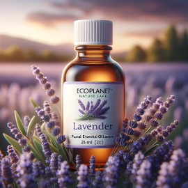 EcoPlanet Pure Lavender Essential Oil | Soothe & Relax (25 ml)