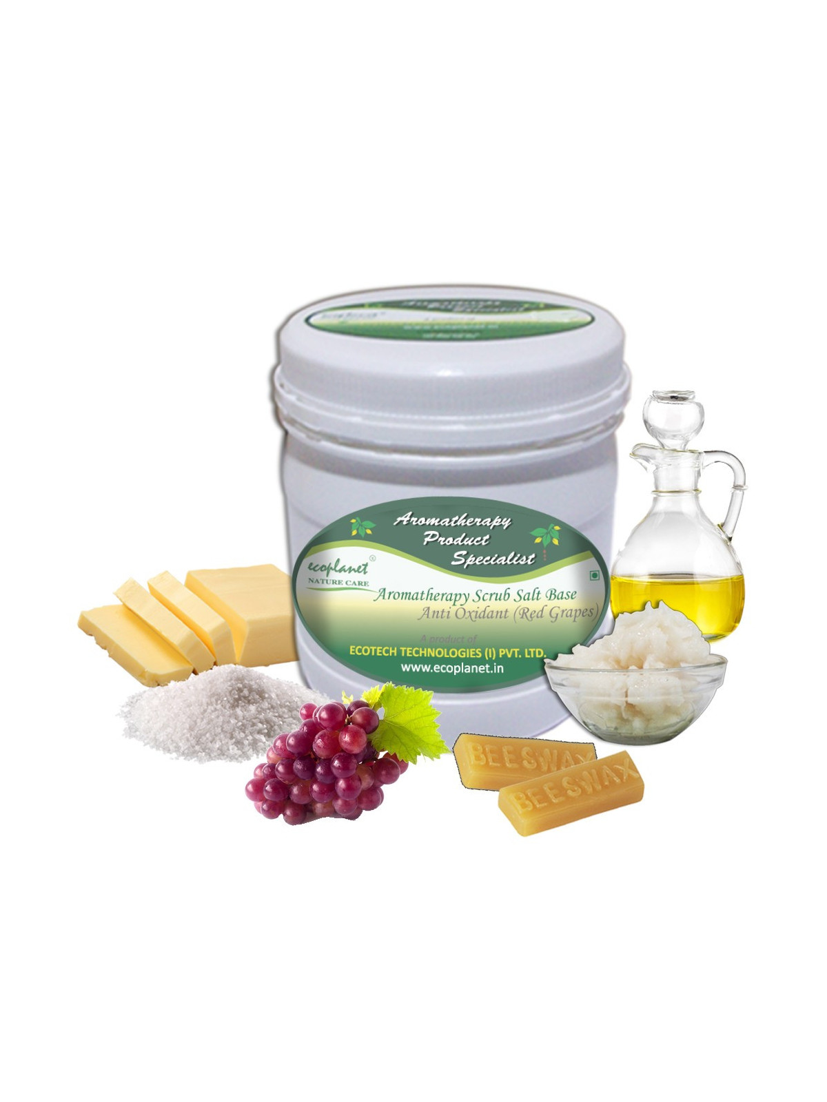 Salt Scrub Anti-Oxidant Red Grapes 1 Kg