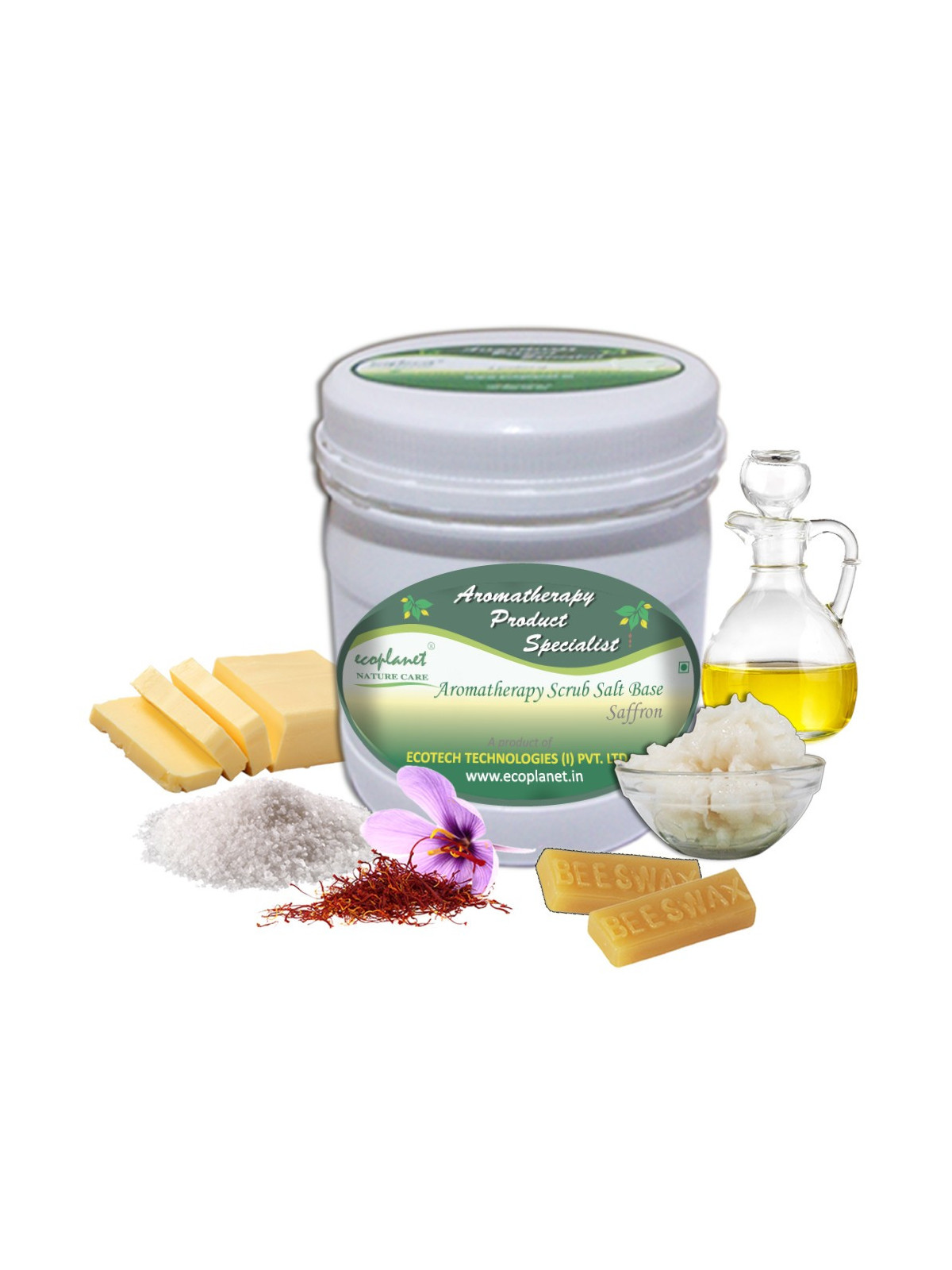 Scrub Salt Base Saffron 1 kg