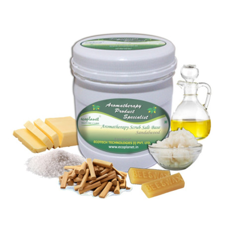Scrub Salt Base Sandalwood 1kg