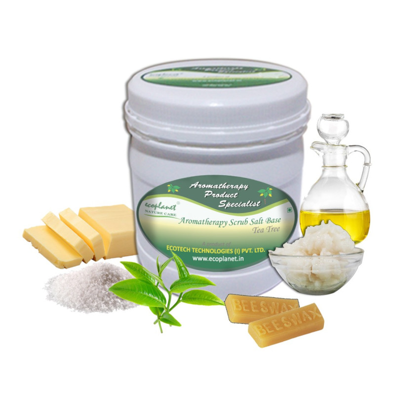 Scrub Salt Base - Tea Tree Anti Bacteria 1Kg