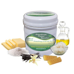 Salt Scrub Vanilla 1 Kg Exfoliating Skin Smoothing