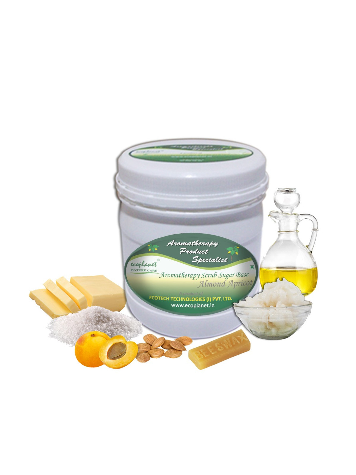 Sugar Scrub Almond Apricot 1Kg