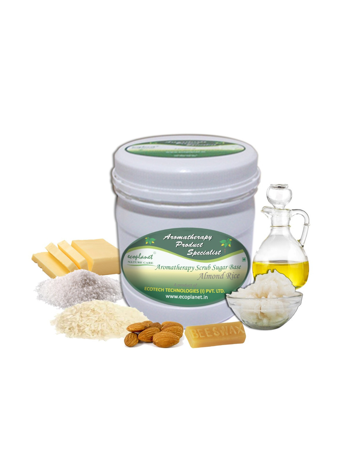 Sugar Scrub Almond Rice 1 kg