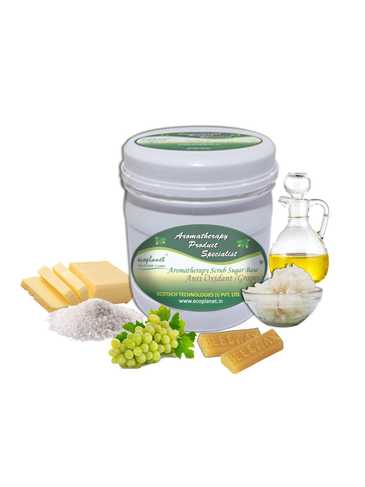 Sugar Scrub Anti-Oxidant Grapes 1 Kg