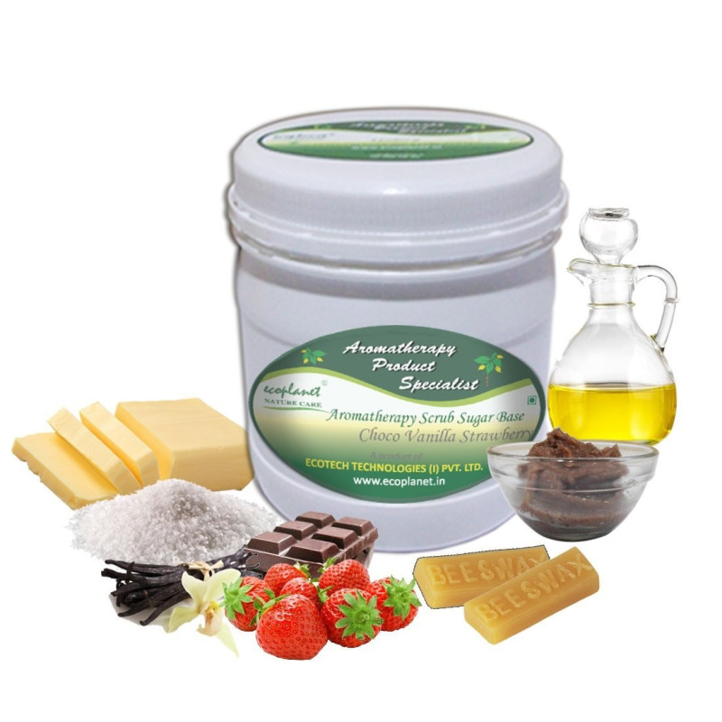 Sugar Scrub Choco Vanilla Strawberry 1 Kg