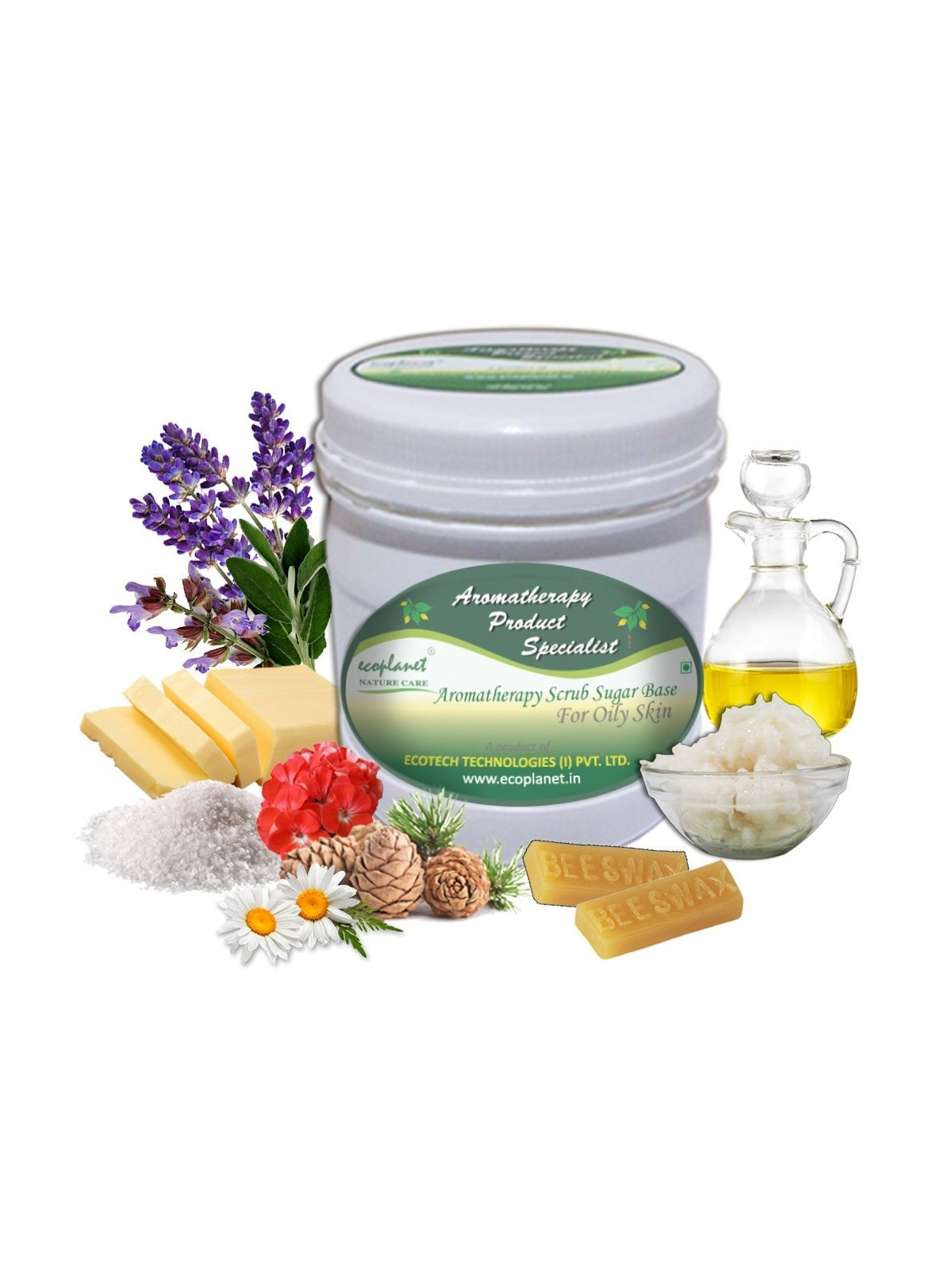 Scrub Sugar Base For Oily Skin 1 Kg