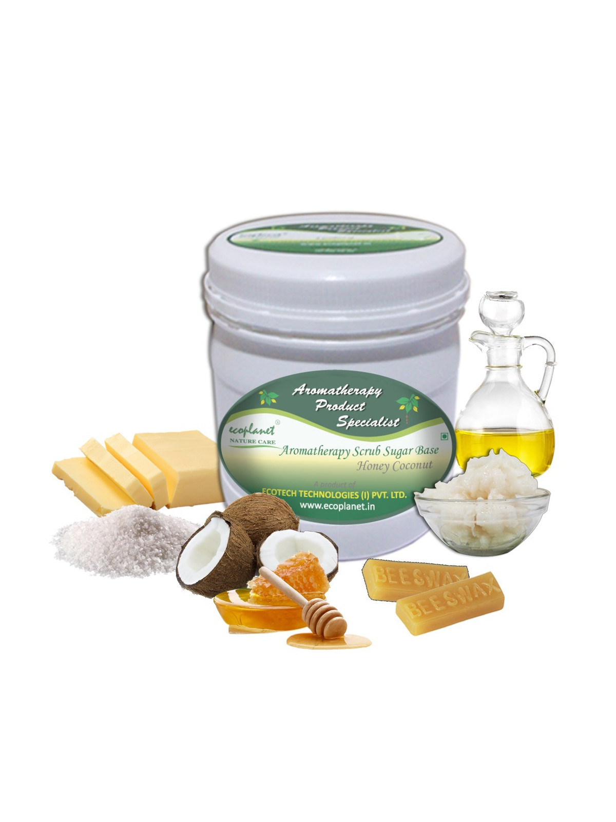 Sugar Scrub Honey Coconut 1 Kg