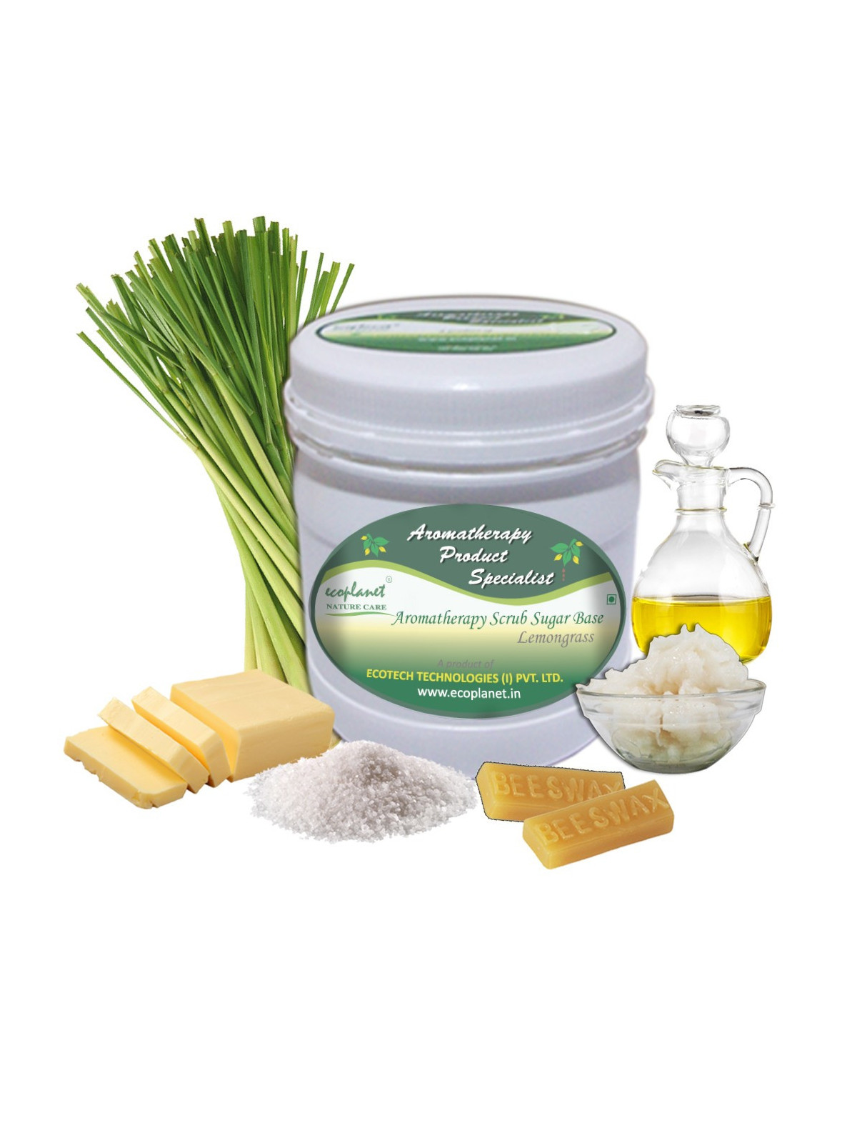 Sugar Scrub Lemongrass 1 Kg