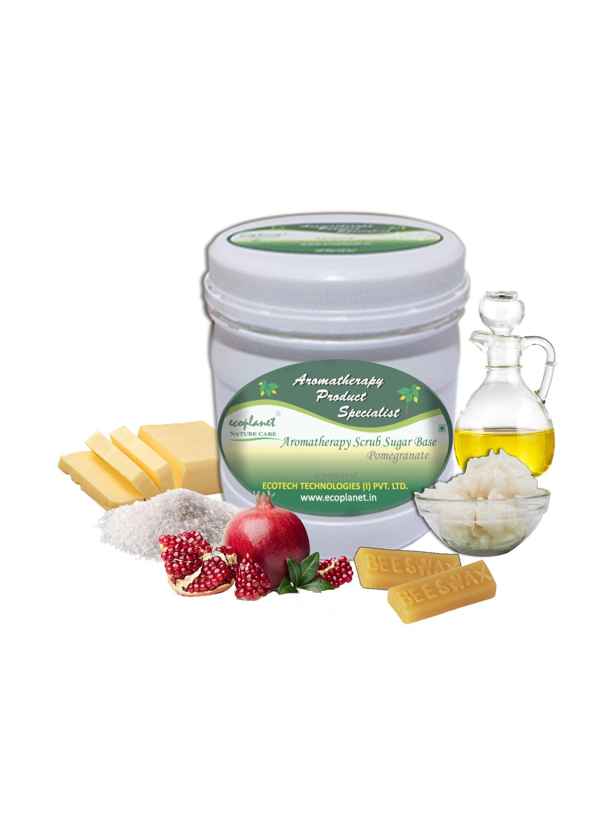 Sugar Scrub Pomegranate Anti Acne Scar Removal 1Kg