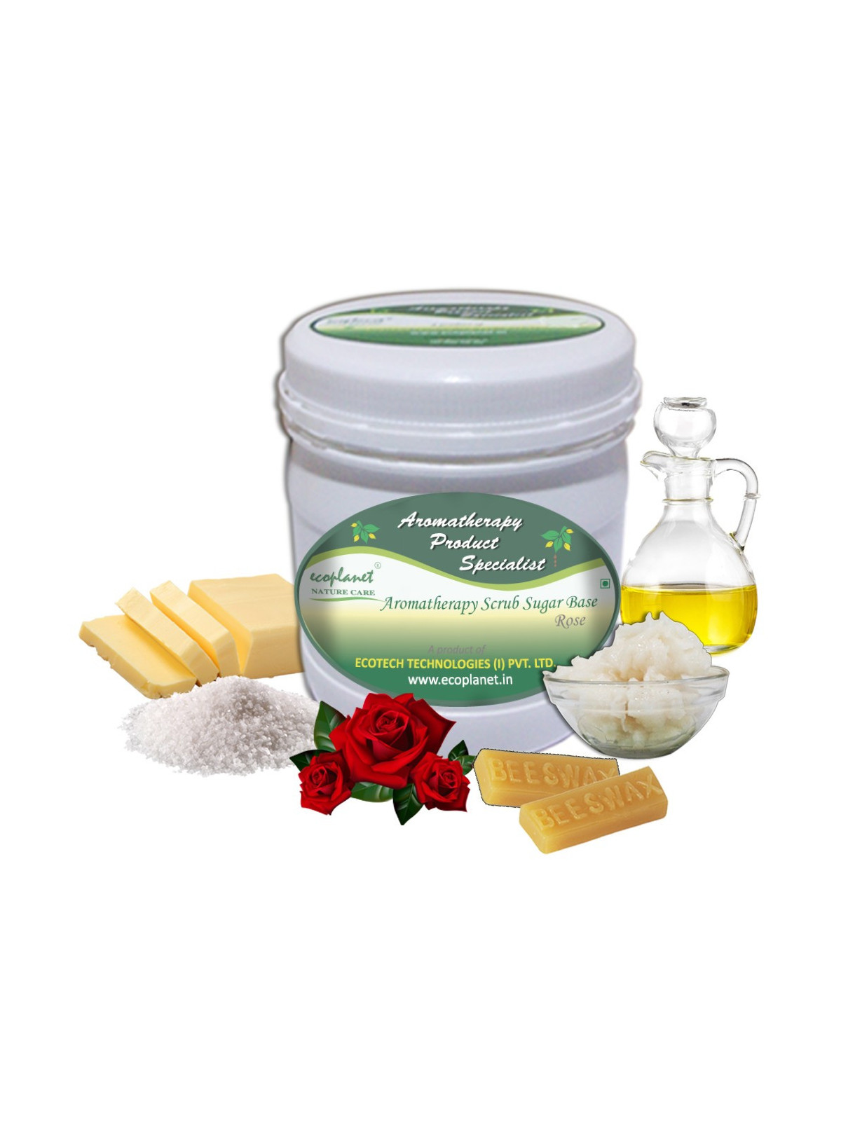 Sugar Scrub Rose 1 Kg