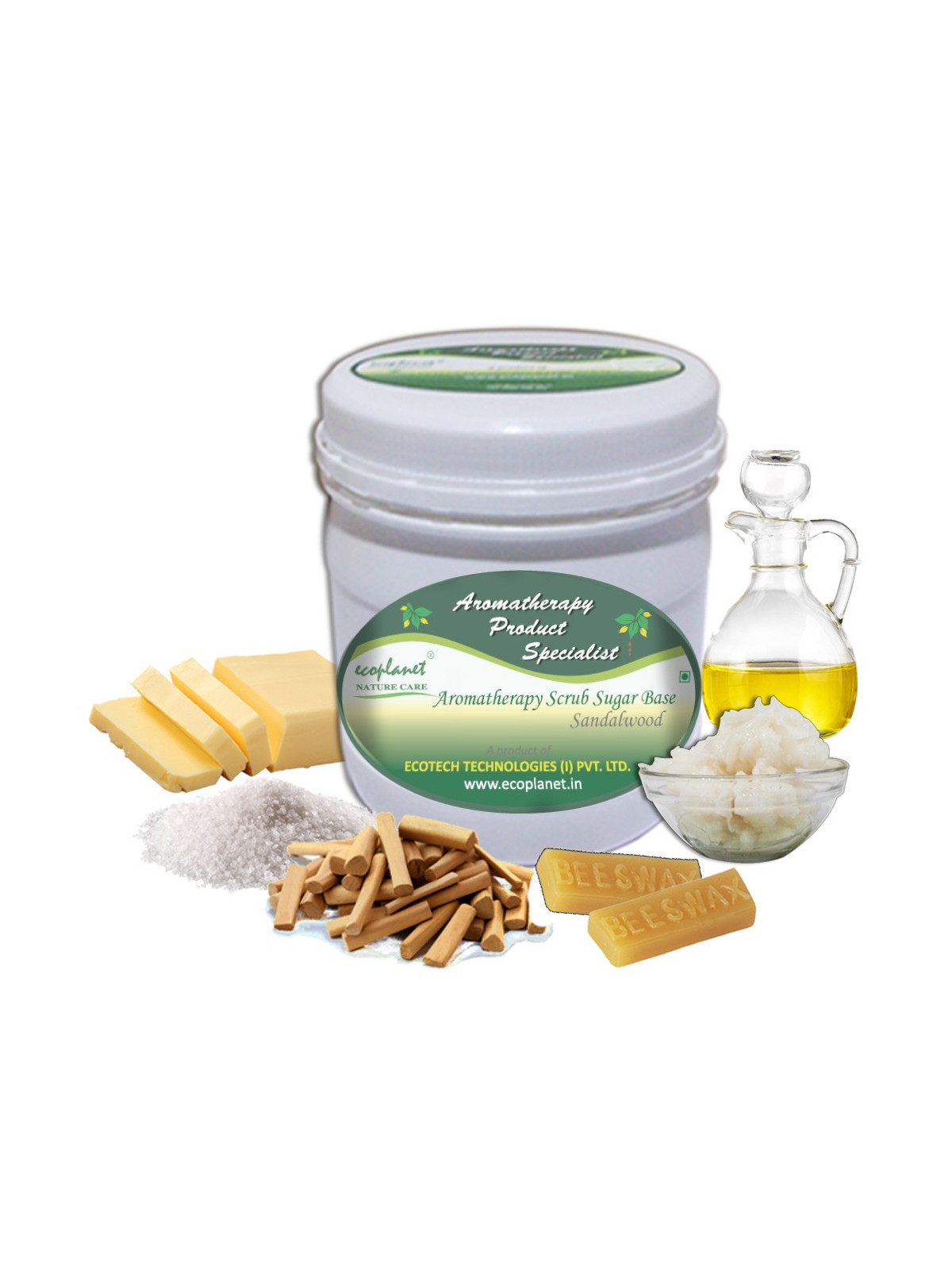 Sugar Scrub Sandalwood 1 Kg