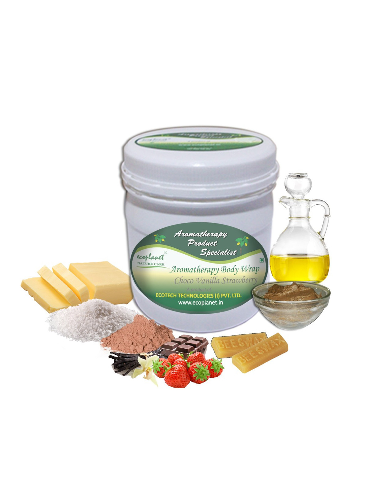 Body Wrap Choco Vanilla Strawberry 1 Kg