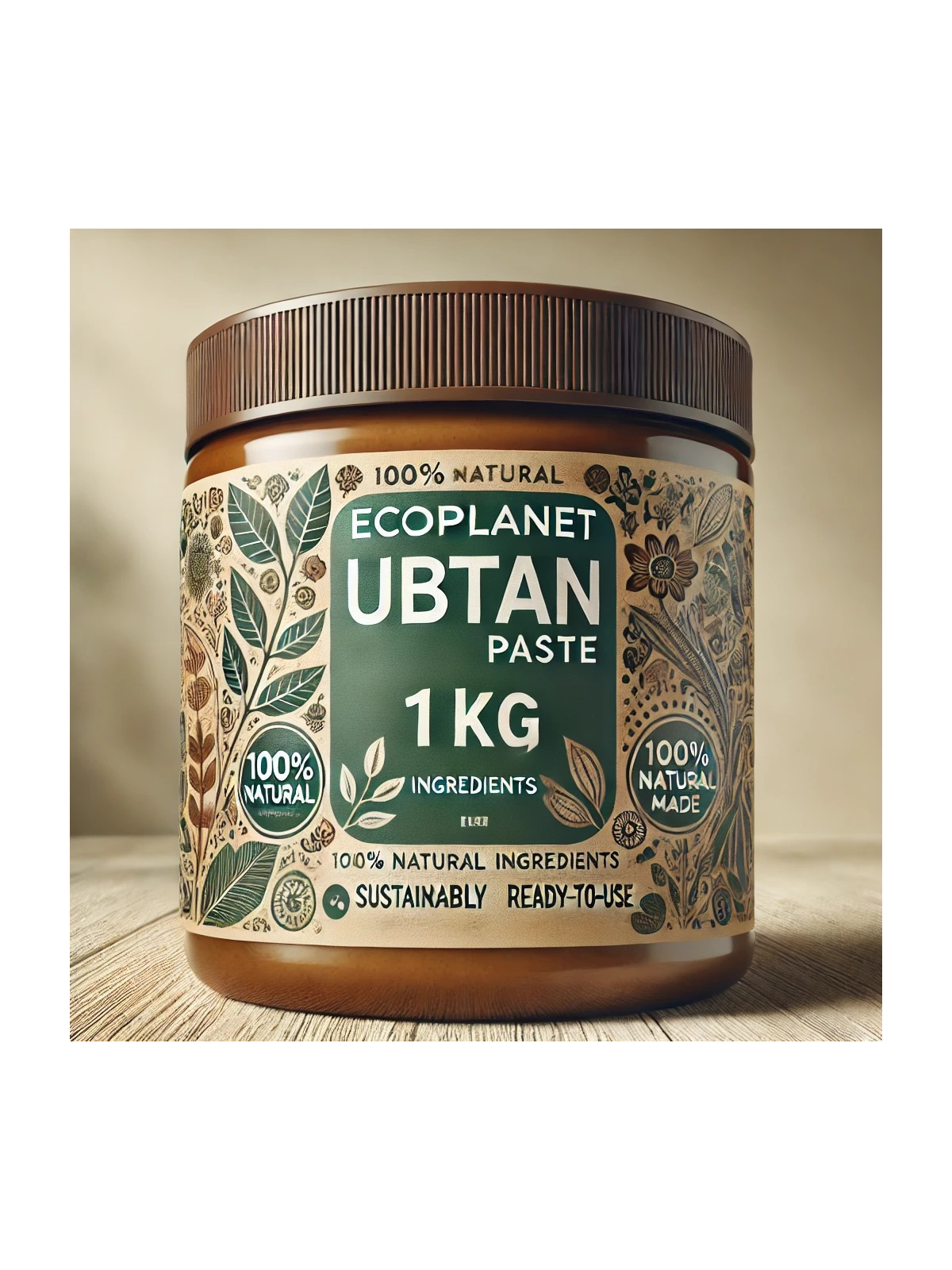 EcoPlanet Ubtan Paste - The Ultimate Natural Skincare Solution (1 kg Pack)
