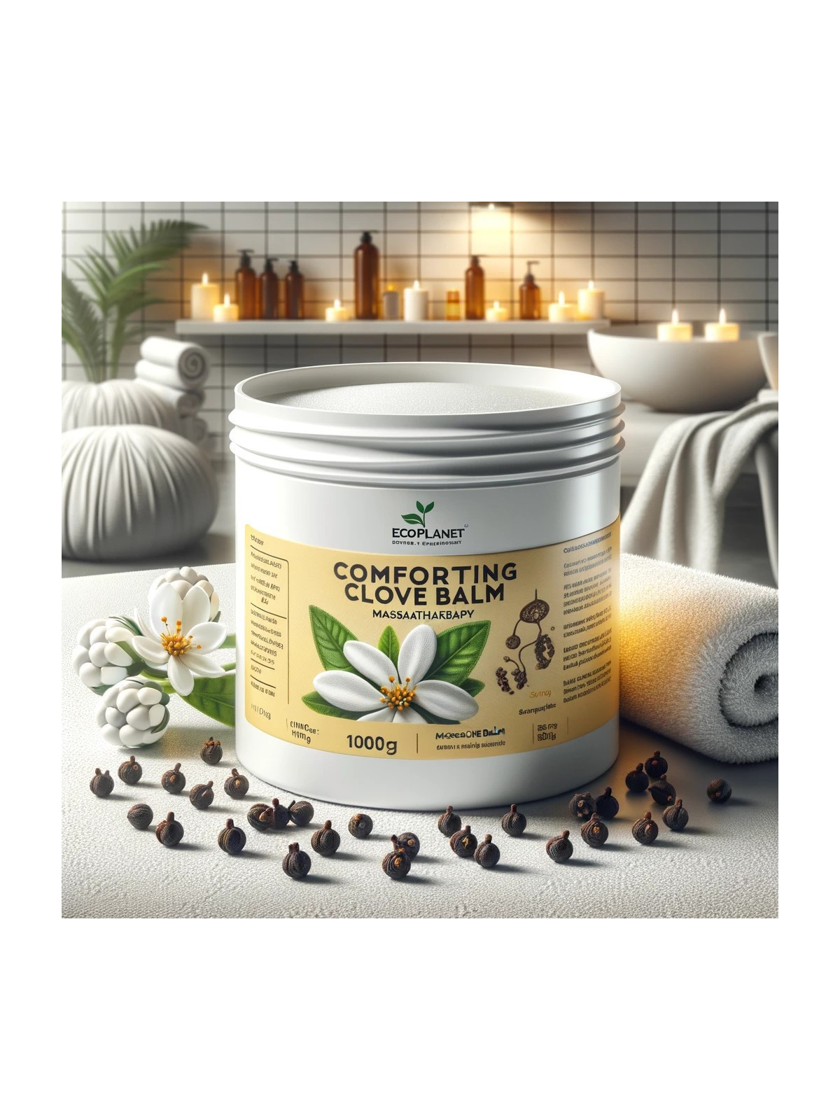 EcoPlanet Aromatherapy Comforting Clove Balm 1000g | Soothing
