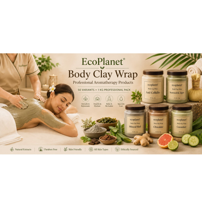 Bentonite Clay Body Wrap – 52 Spa Variants | EcoPlanet